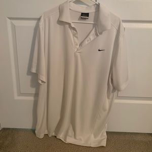 Men’s Nike Golf Dri-Fit Polo - White
